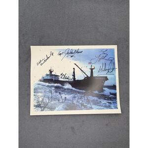 Deadliest Catch - Time Bandit Crew Signed Photo